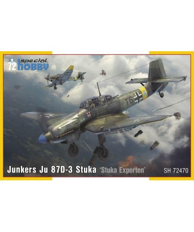 Special Hobby 72470. 1/72 Junkers JU 87D-3 Stuka Experten
