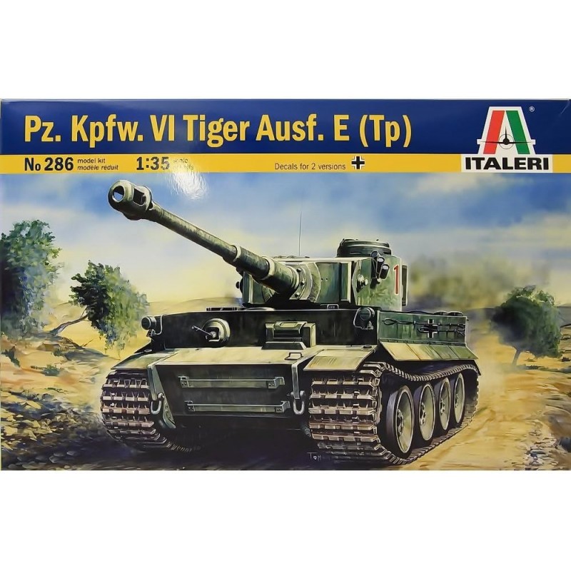 Italeri 0286. 1/35 Tiger I, AUSF E/H1