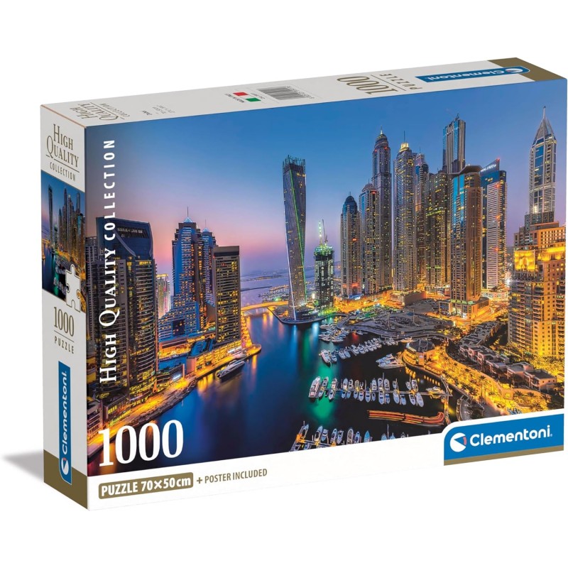 Clementoni 39911. Puzzle 1000 Piezas. Dubai