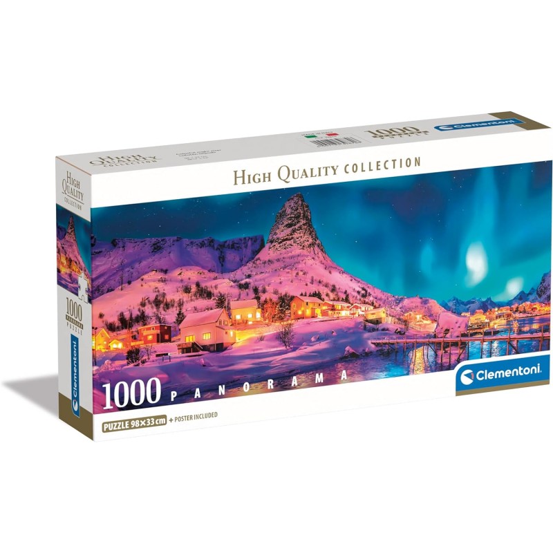 Clementoni 39870. Puzzle 1000 piezas Panorama. Islas Lofoten