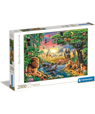 Clementoni 32081. Puzzle 2000 Piezas. Selva Africana