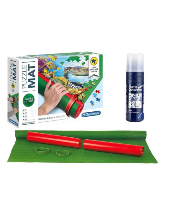 Pack Puzzle Roll 2000. Tapete Universal para Transportar/Guardar Puzzles + Pegamento Puzzles
