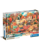 Clementoni 31713. Puzzle 1500 Piezas. Buen tiempo en Harbor