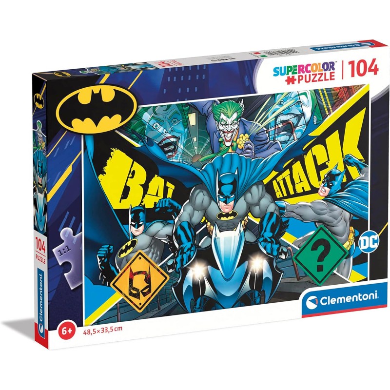 Clementoni 27174. Puzzle 104 piezas. Batman