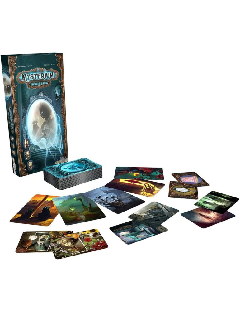Asmodee LIMYEX02. Juego de Mesa. Mysterium: Secretos y Mentiras