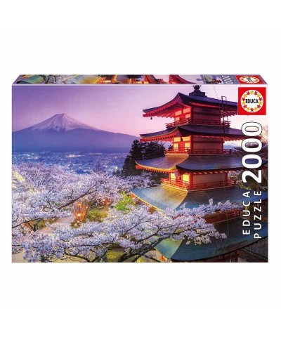 16775 Educa. Puzzle 2000 Piezas Monte Fuji de Japón