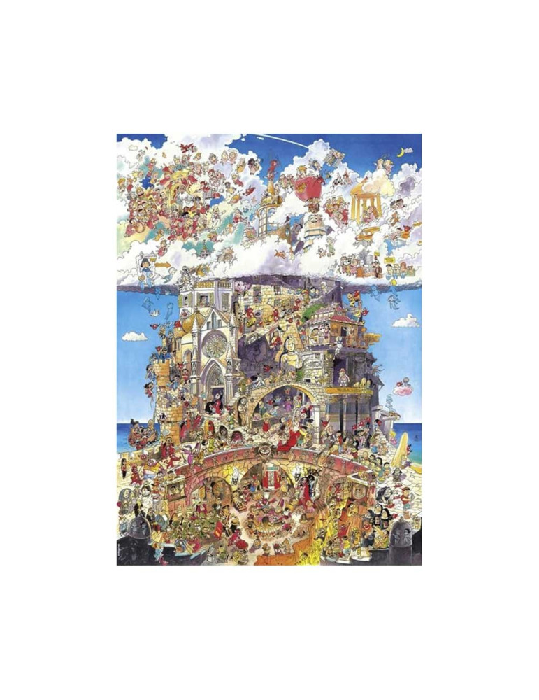 Heye 29118. Puzzle 1500 piezas. El Cielo y el Infierno.