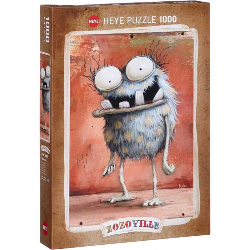 Heye 29866. Puzzle 1000 piezas. Monsta Hi!. Zozoville