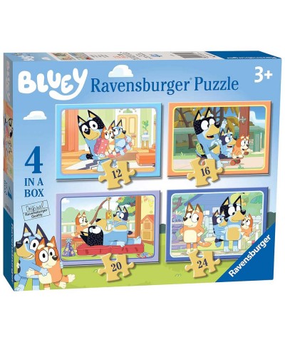 Ravensburger 03111. Puzzle Bluey 4 en 1. 12-16-20-24 piezas