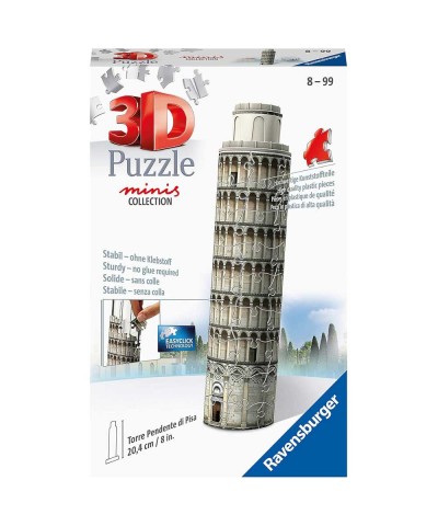 Ravensburger 11247. Puzzle 3D Torre de Pisa. 54 Piezas