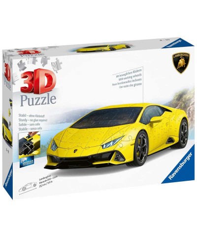 Ravensburger 11562. Puzzle 3D Lamborghini Huracán EVO. 108 Piezas