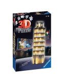 Ravensburger 12515. Puzzle 3D Torre de Pisa con Luz. 216 Piezas