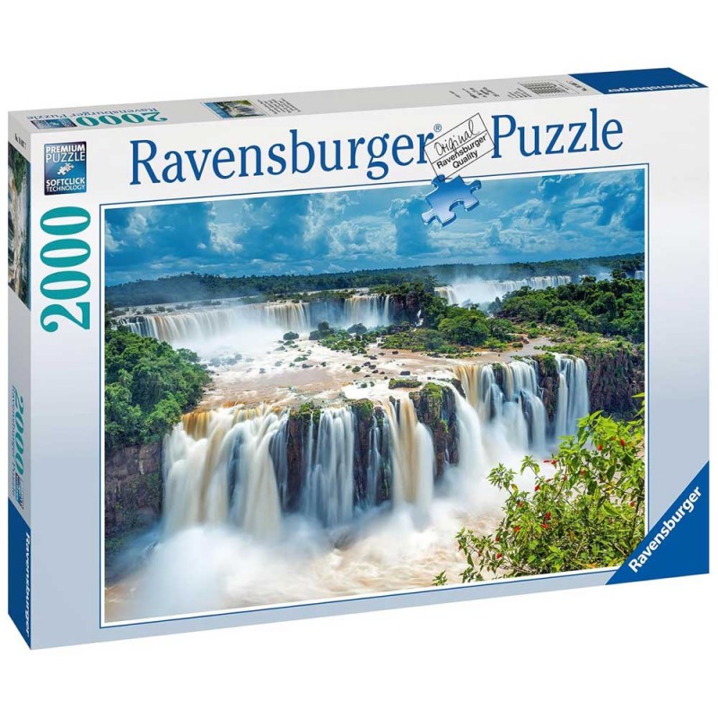 Ravensburger 16607. Puzzle 2000 Piezas. Cataratas de Iguazú. Brasil