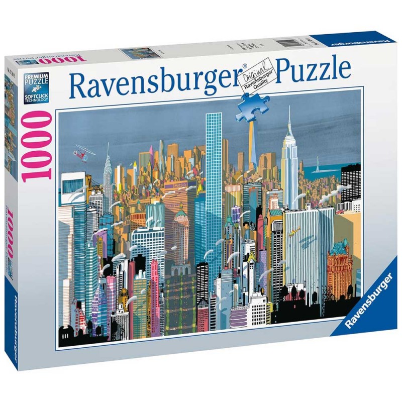 Ravensburger 17594. Puzzle 1000 Piezas. Nueva York