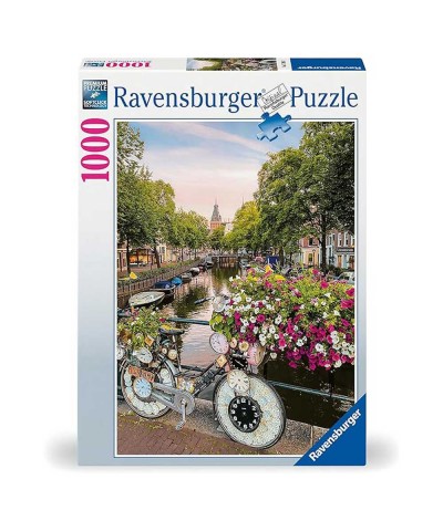 Ravensburger 17596. Puzzle 1000 Piezas. Bicicletas en Amsterdam