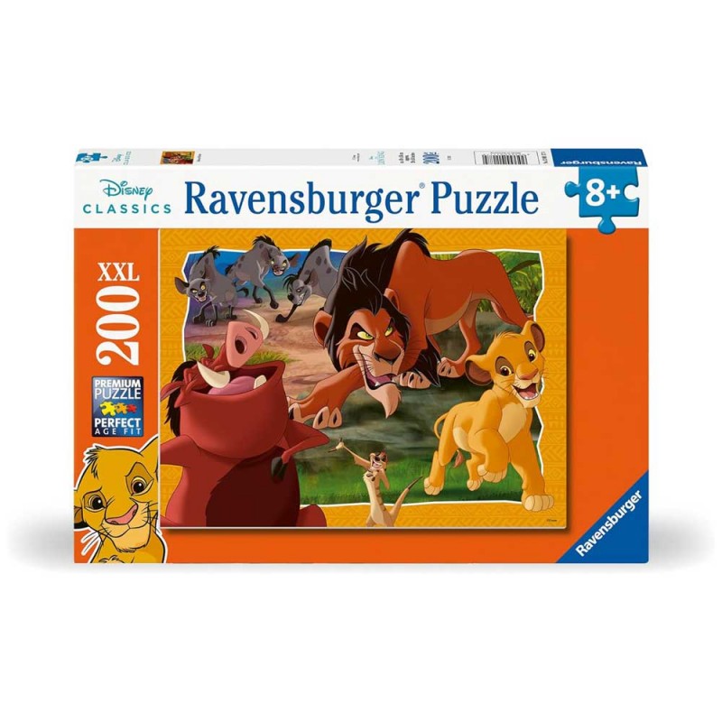 Ravensburger 01177. Puzzle 200 Piezas XXL. El Rey Leon