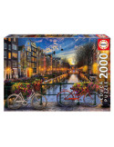 Educa 17127. Ámsterdam paisajes y Lagos Puzzle, 2000 Piezas, Multicolor (17127)