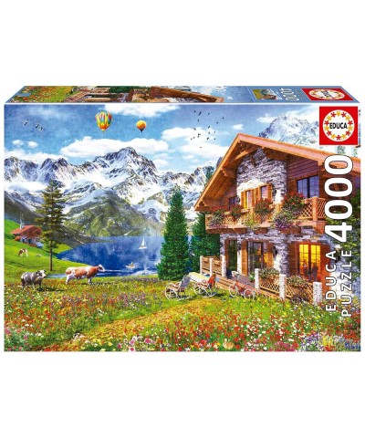 Educa 19568. Puzzle 4000 piezas. Hogar en los Alpes