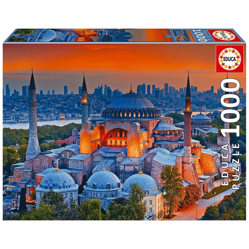 Educa 19612. Puzzle 1000 Piezas. Hagia Sophia. Estambul