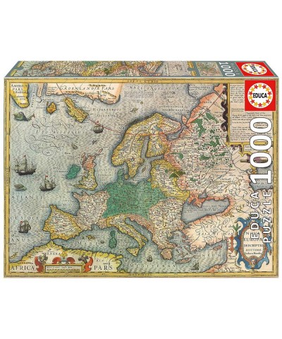 Educa 19624. Puzzle 1000 piezas. Mapa de Europa