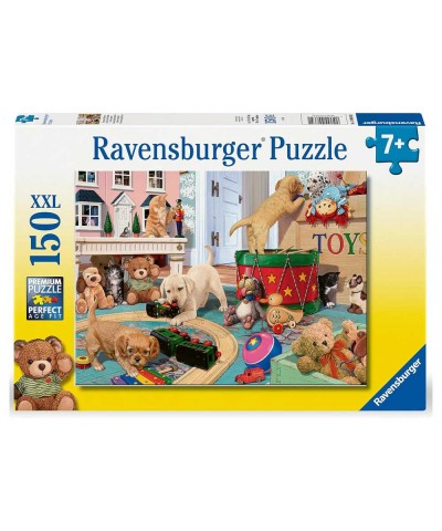 Ravensburger 00865. Puzzle 150 Piezas XXL. Cachorros Juguetones