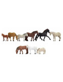 Noch 15761. Caballos Multicolor. Escala H0