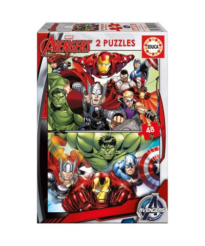 Educa 15932. Puzzles 2 x 48 Piezas. Los Vengadores