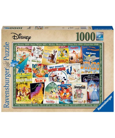Ravensburger 19874. Puzzle 1000 Piezas. Posters Vintage Películas Disney