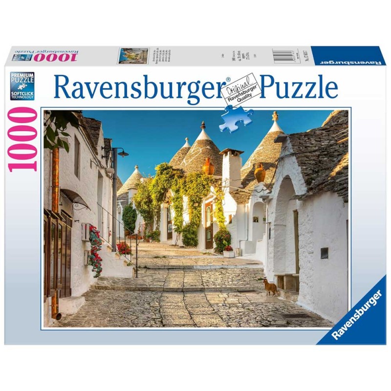 Ravensburger 17613. Puzzle 1000 Piezas. Alberobello en Apulia