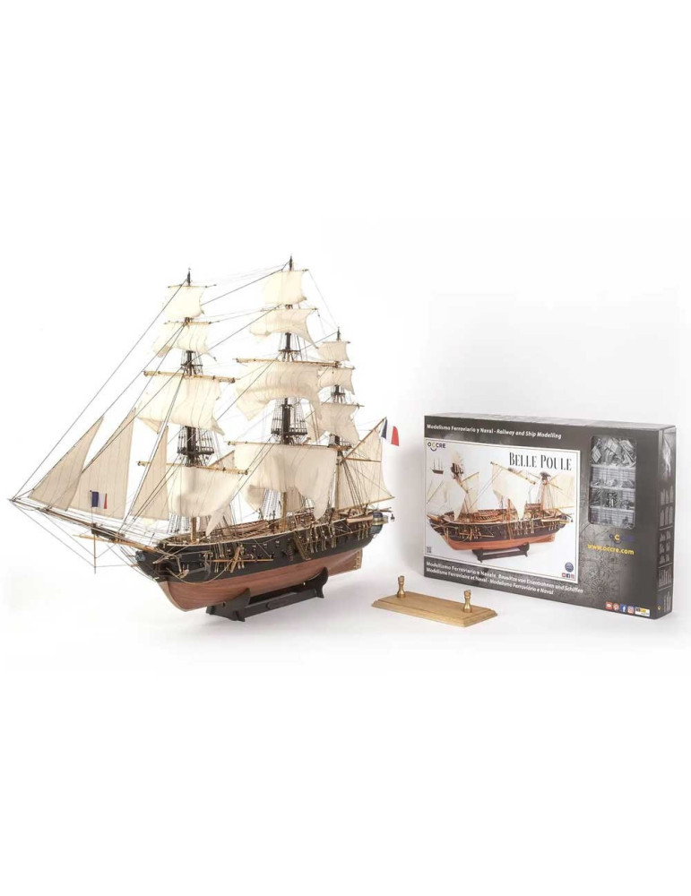 Occre 15007. Maqueta Barco Belle Poule. Escala 1/90