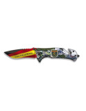 Albainox 18221. Navaja 3D. Guardia Civil. Mango de Aluminio. Hoja: 8,20 cm.