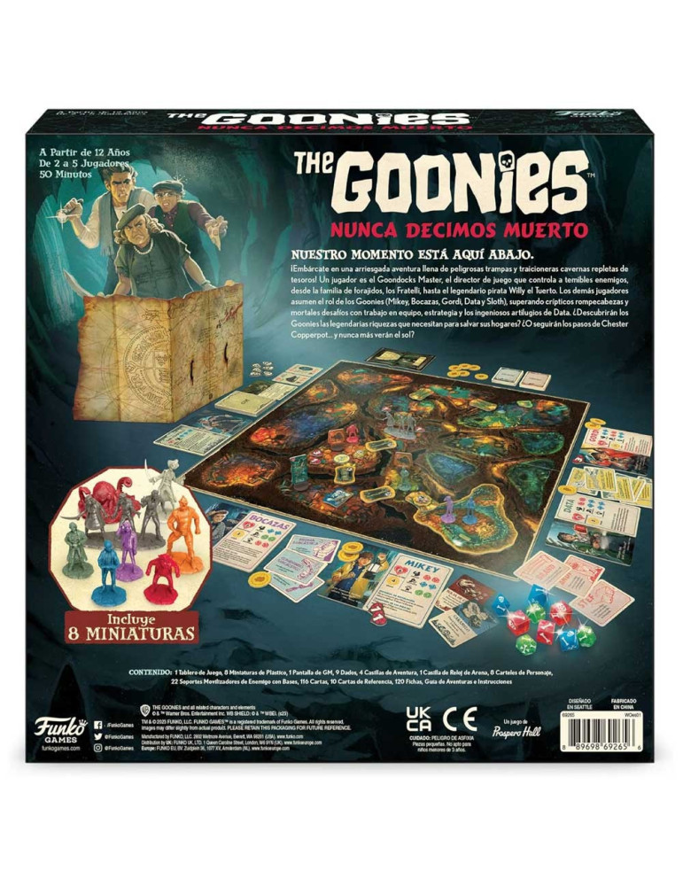 Funko 69265. Los Goonies. Nunca Decimos Muerto. +12 años