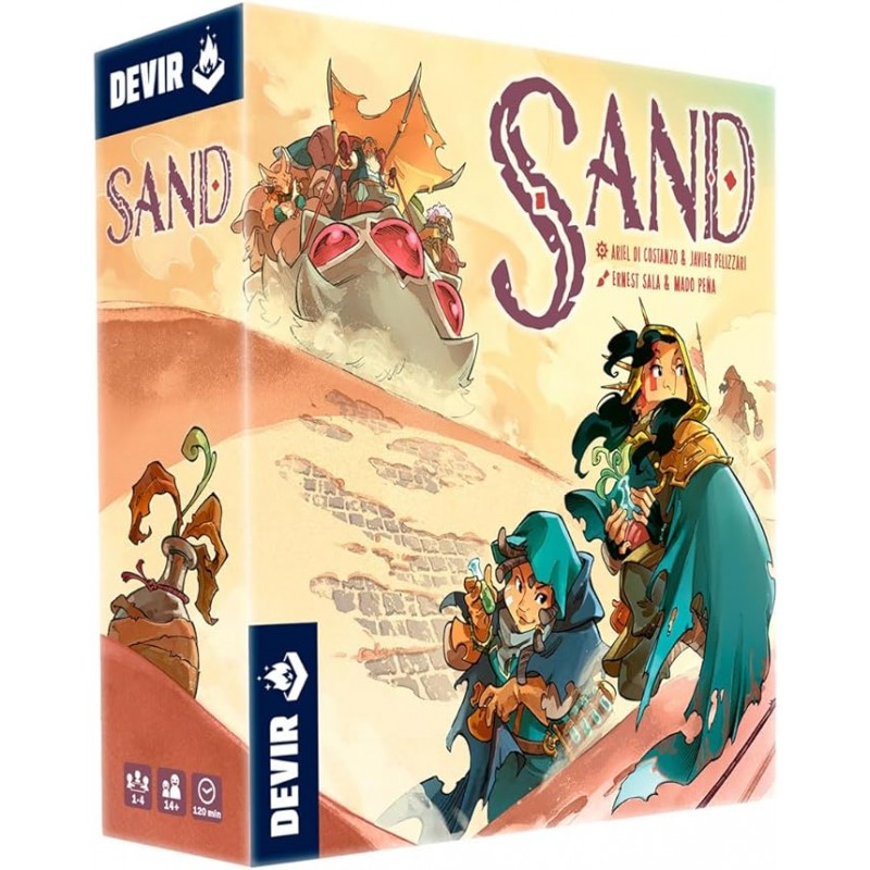 Devir BGSAND. Juego de Mesa Sand. 1-4 jug. +14 años