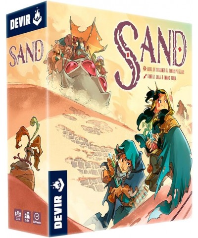 Devir BGSAND. Juego de Mesa Sand. 1-4 jug. +14 años