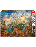 Educa 19944. Puzzle 2000 pzas. Ciudad de los Sueños