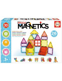 Educa 20022.  Juego Construcción 3D Magnético. 26 Piezas