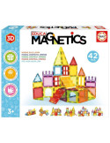 Educa 20023.  Juego Construcción 3D Magnético. 42 Piezas