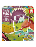 Educa 19954. Puzzle 28 Piezas XXL. Dinosaurios