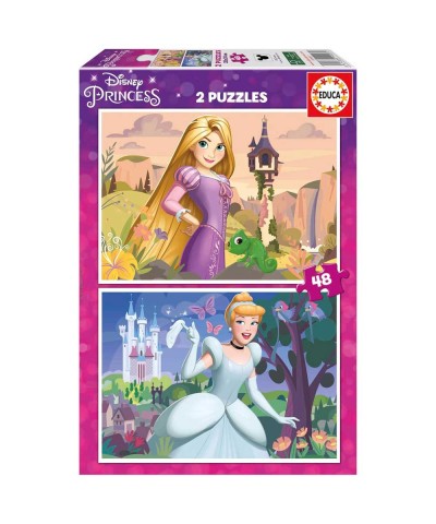 Educa 19997. Puzzles 2x48 Piezas. Princesas Disney