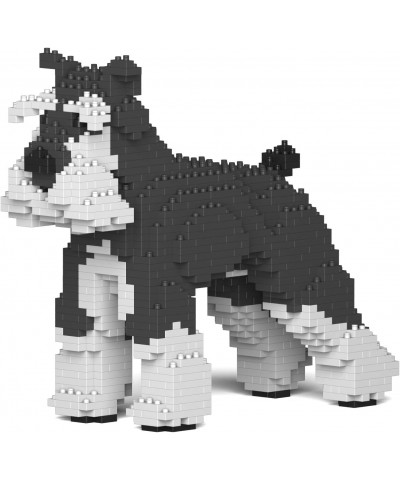 Jekca 05S-M01. Perro Schnauzer. 1000 piezas. Kit Construccion Gigante