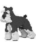 Jekca 05S-M01. Perro Schnauzer. 1000 piezas. Kit Construccion Gigante