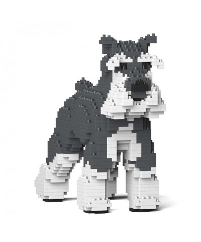 Jekca 05S-M01. Perro Schnauzer. 1000 piezas. Kit Construccion Gigante