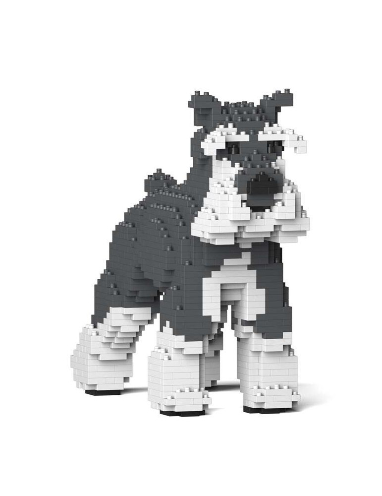 Jekca 05S-M01. Perro Schnauzer. 1000 piezas. Kit Construccion Gigante