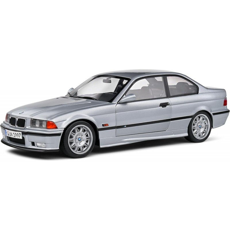 Solido S1803913. 1/18 BMW E36 M3 Coupé Silver. 1990