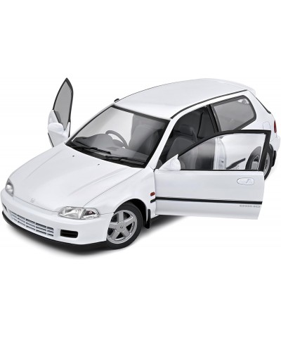 Solido S1810401. 1/18 Honda Civic EG6 Blanco. 1991