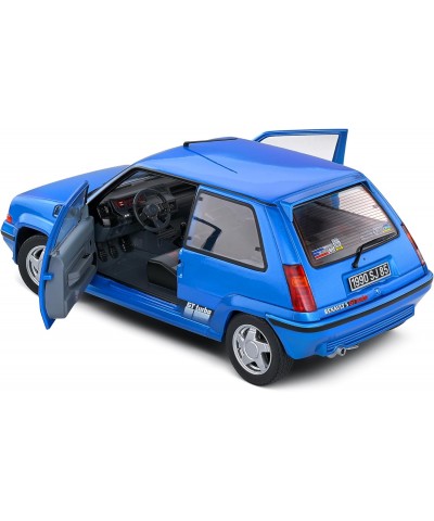 Solido S1810003. 1/18 Renault 5 GT Turbo MK2 Blue. 1989