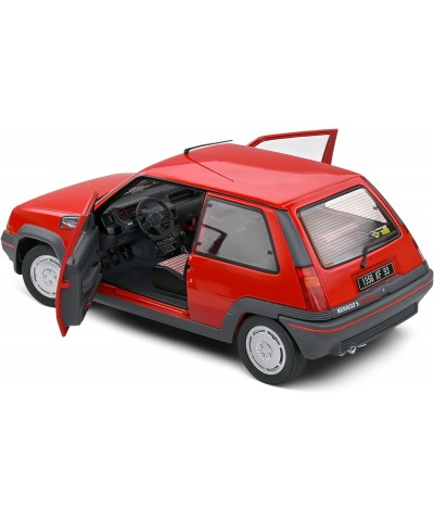 Solido S1810001. 1/18 Renault 5 GT Turbo MK1 Rojo. 1985