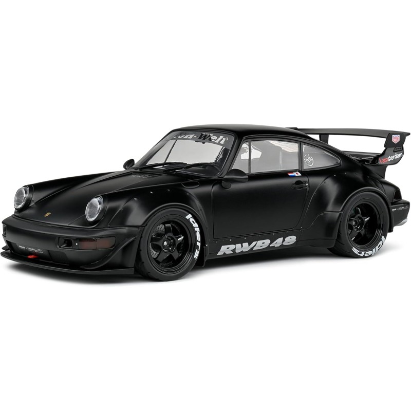 Solido S1807508. 1/18 RWB Bodykit Darth Vader Negro. 2016