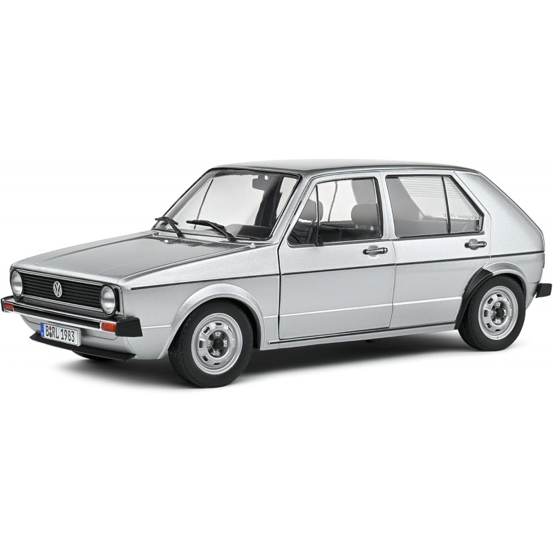 Solido S1800214. 1/18 Volkswagen Golf L Silver. 1983