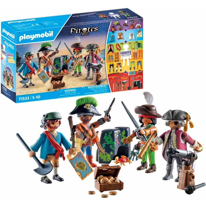 Playmobil 71533. My Figures: Piratas. +5 años